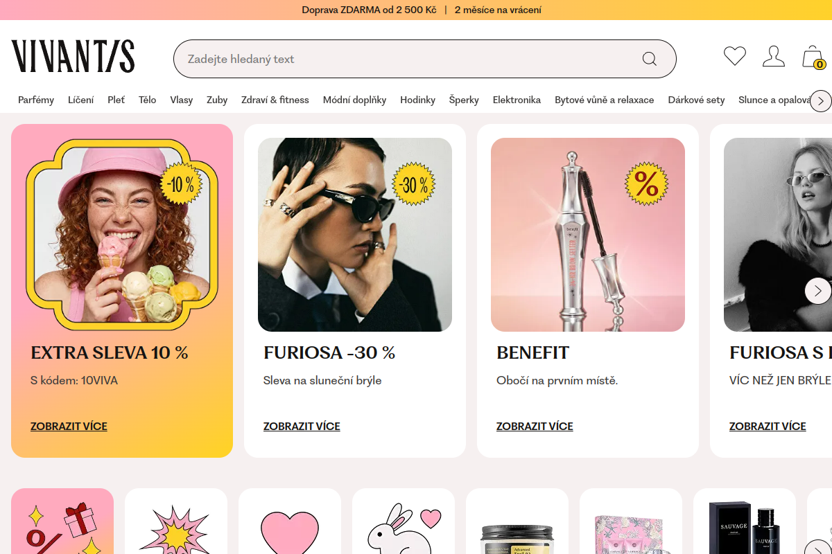 Náhľad e-shopu Šperky a klenoty