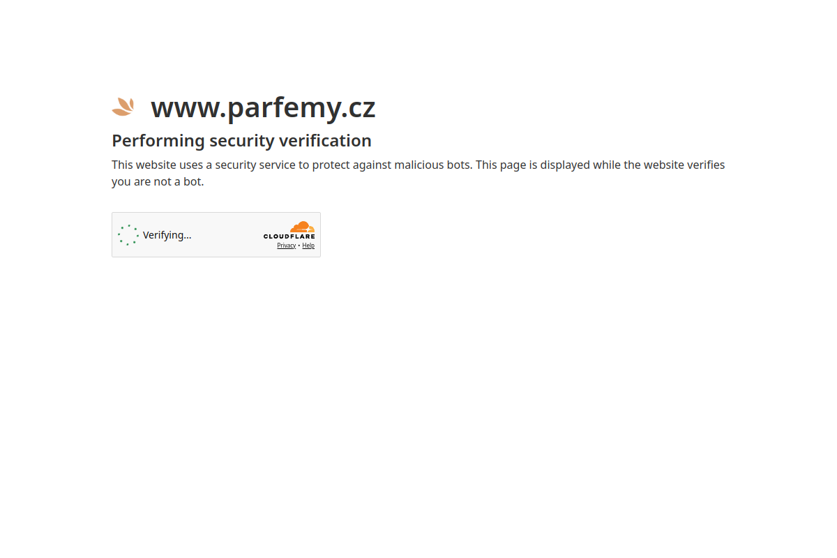 Náhľad e-shopu Parfemy.cz