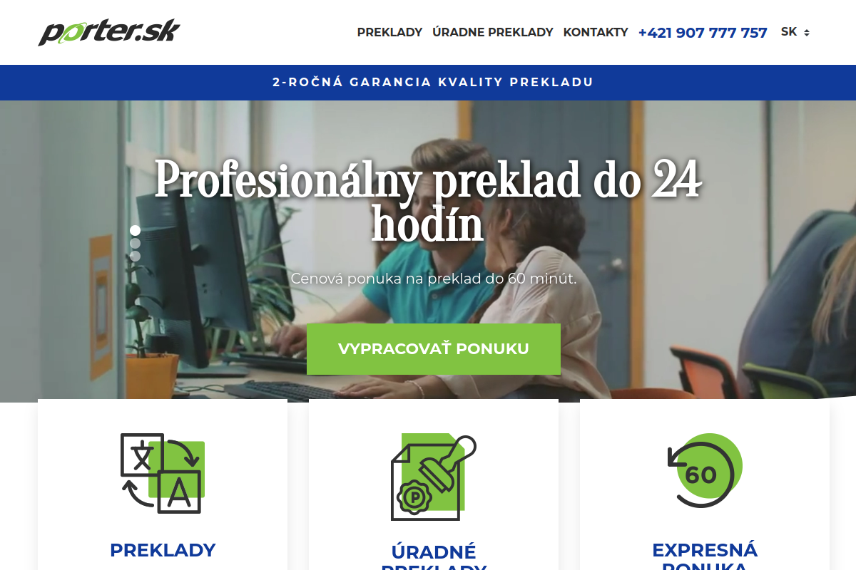 Náhľad e-shopu PREKLADY  A TLMOčENIE