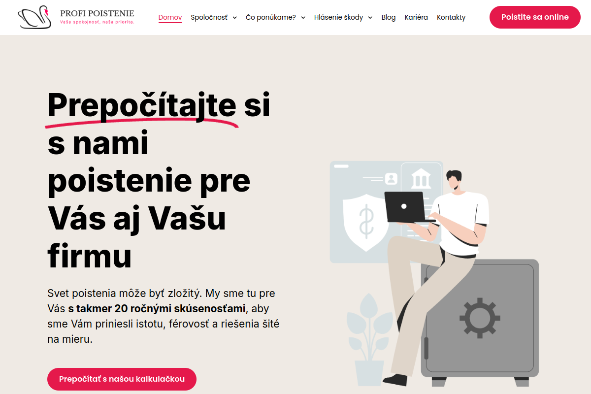 Náhľad internetového obchodu PROFI  POISTENIE