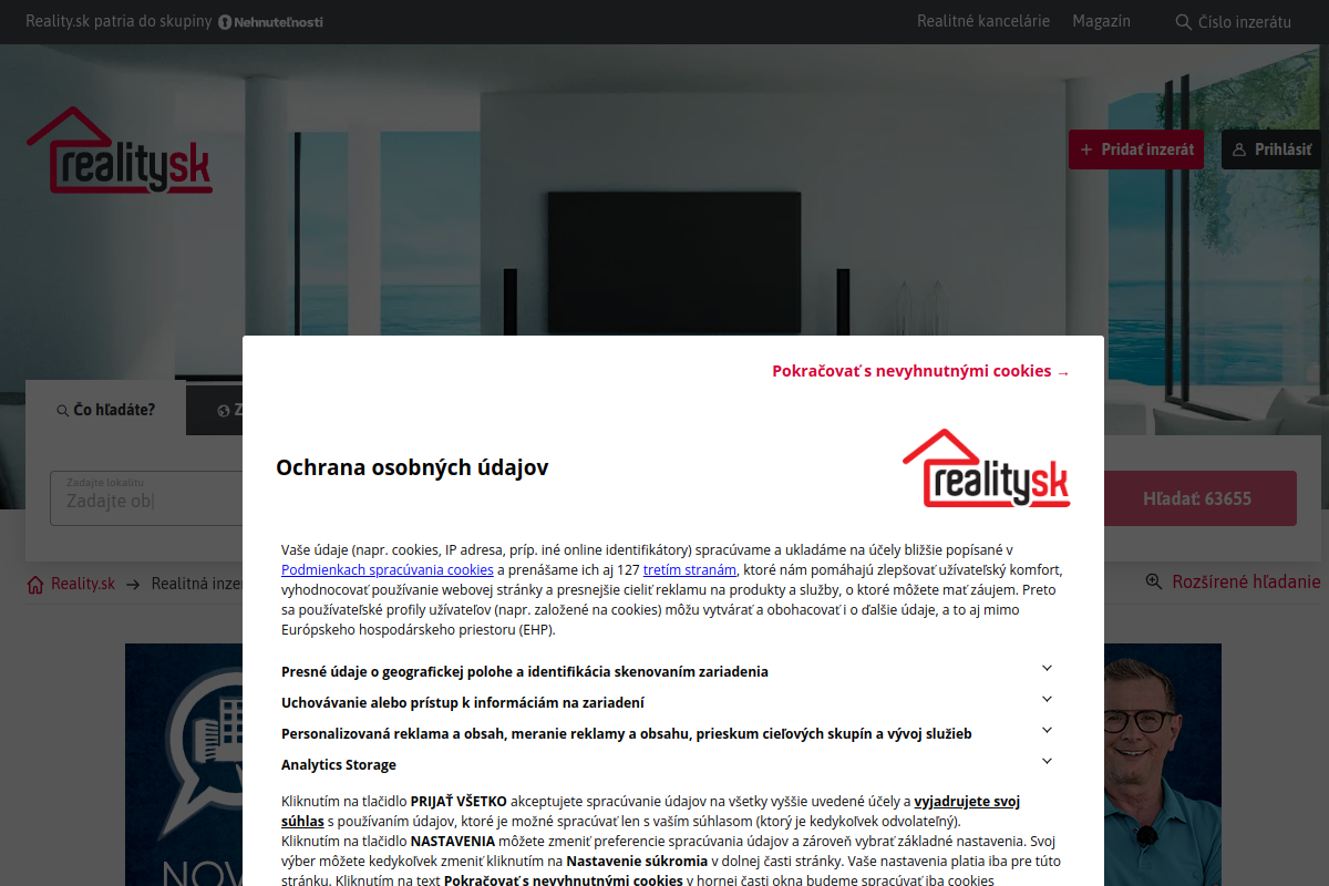 Náhľad e-shopu reality.sk