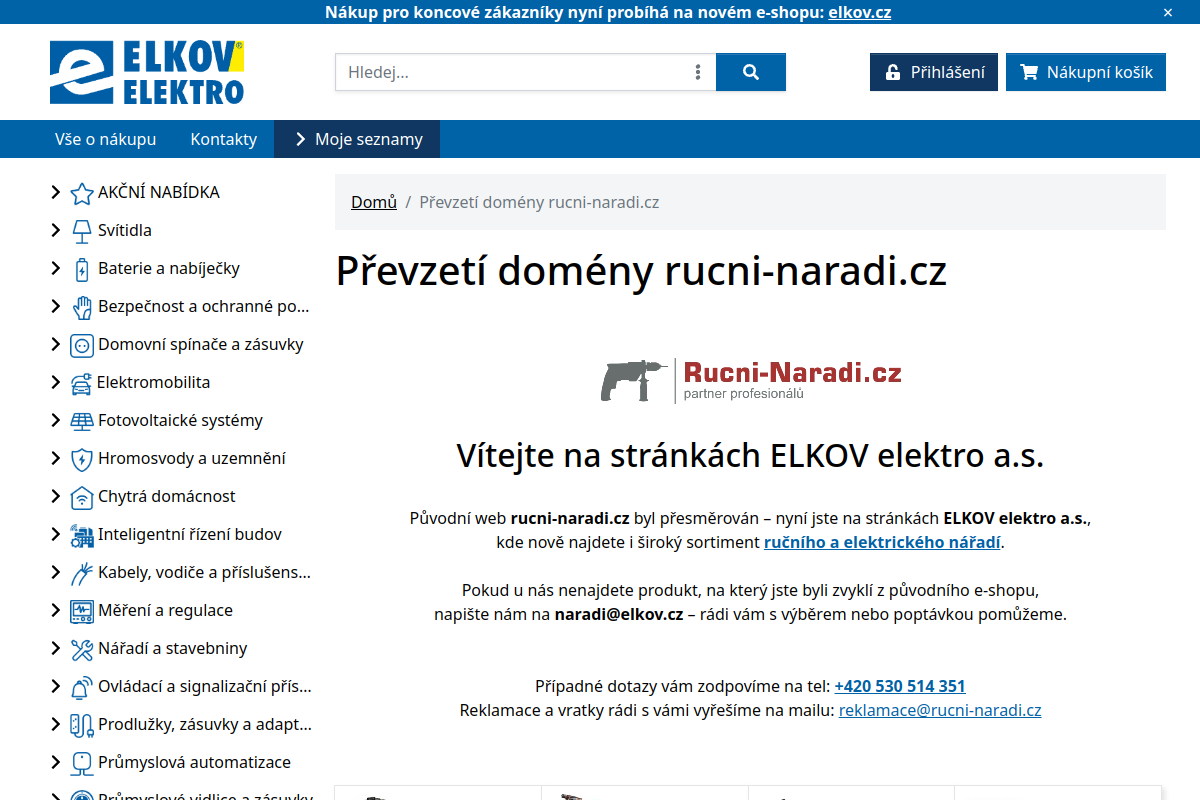 Náhľad e-shopu RučníNářadí.cz