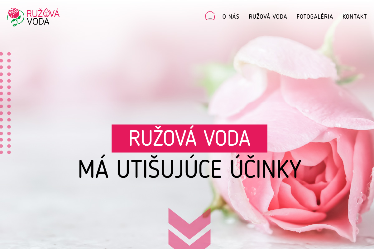 Náhľad e-shopu RUžOVá VODA - DOKONALá PLEť