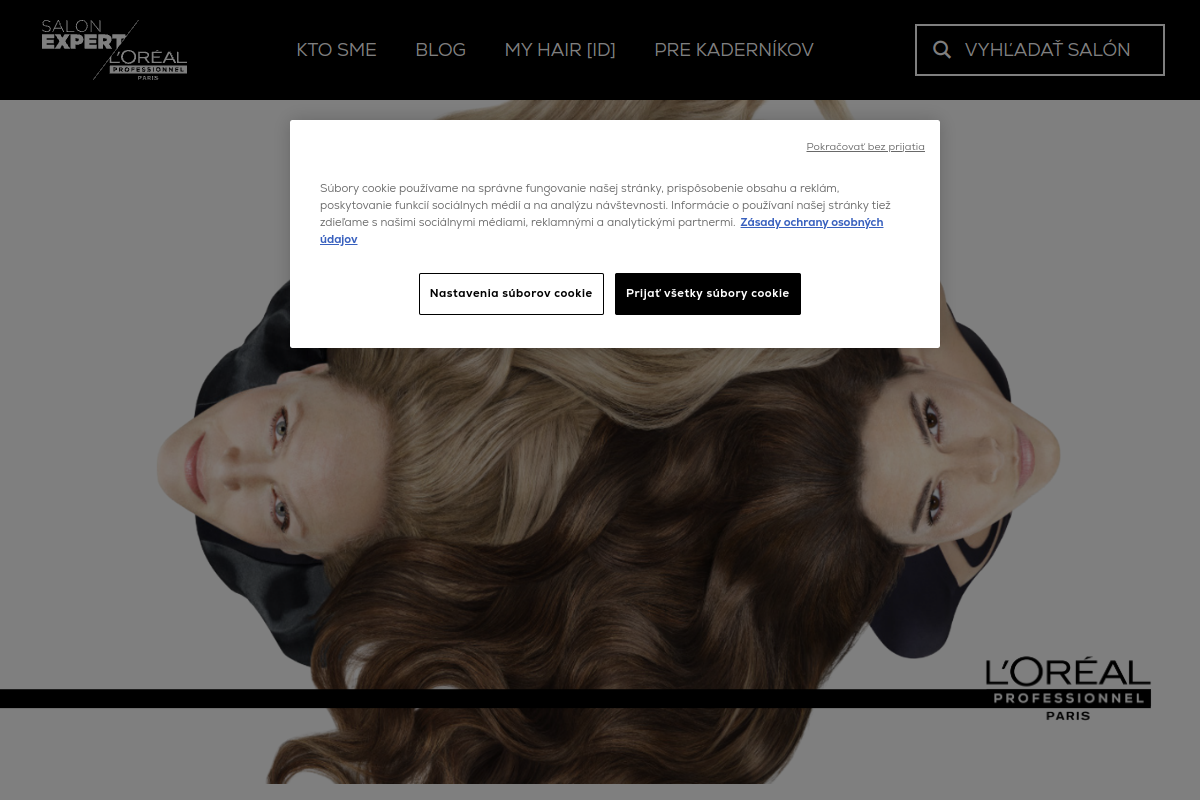 Náhľad e-shopu SALON EXPERT
