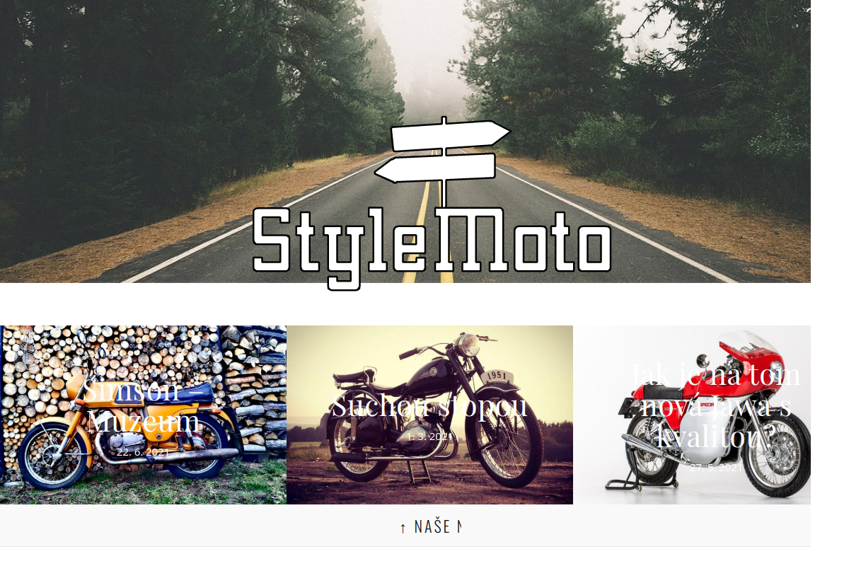 Náhľad internetového obchodu StylMoto.cz - kožené oblečenie