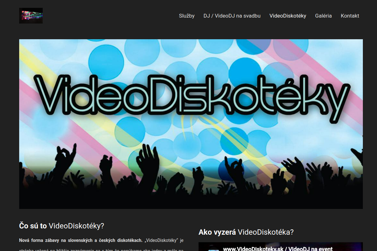 Náhľad e-shopu Videodiskoteky - Videodisco - VideoDJ