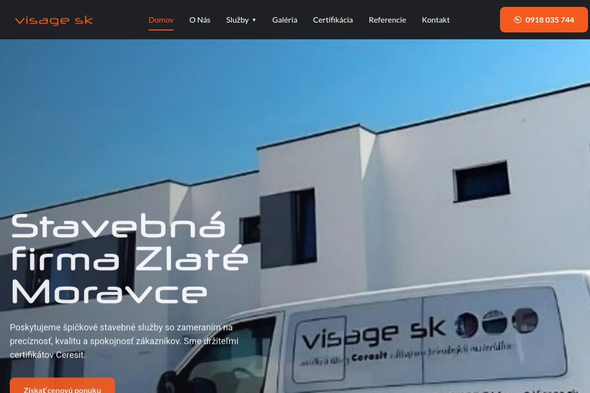 Náhľad e-shopu VISAGE.SK