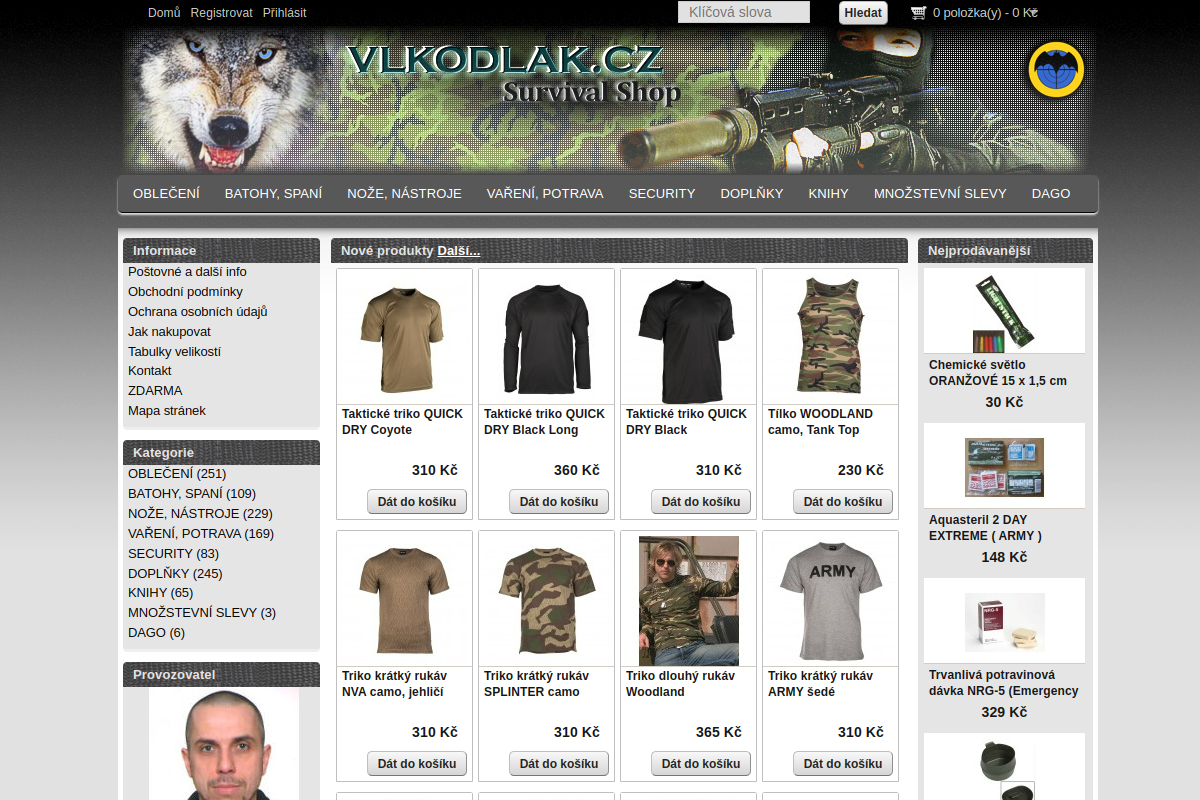 Náhľad e-shopu Vlkodlak