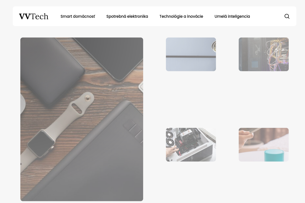 Náhľad e-shopu VVTECH  E-SHOP