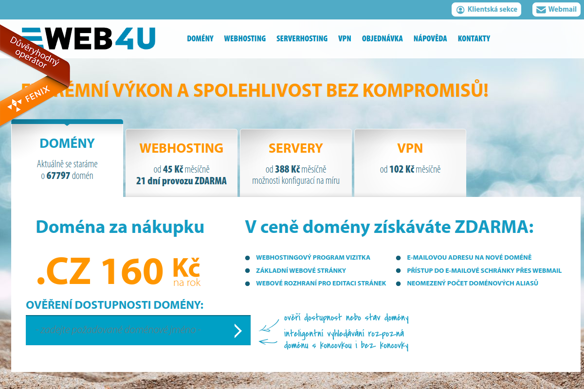 Náhľad e-shopu Web4you