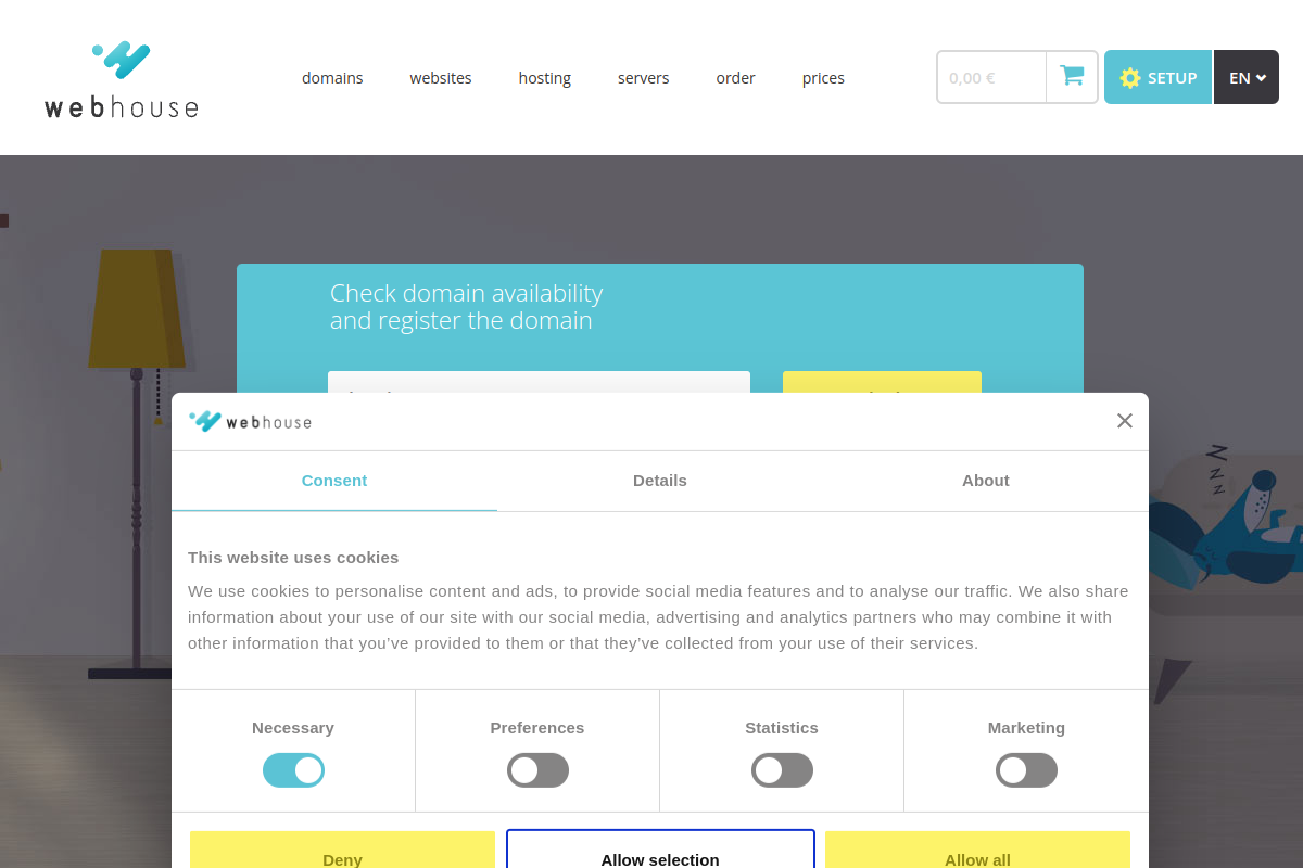 Náhľad e-shopu WEBPORTAL.SK