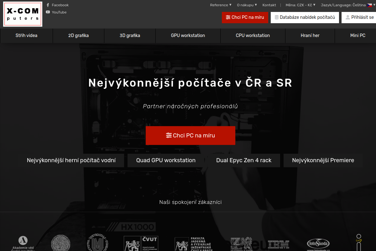 Náhľad e-shopu X-COMPUTERS, s.r.o.