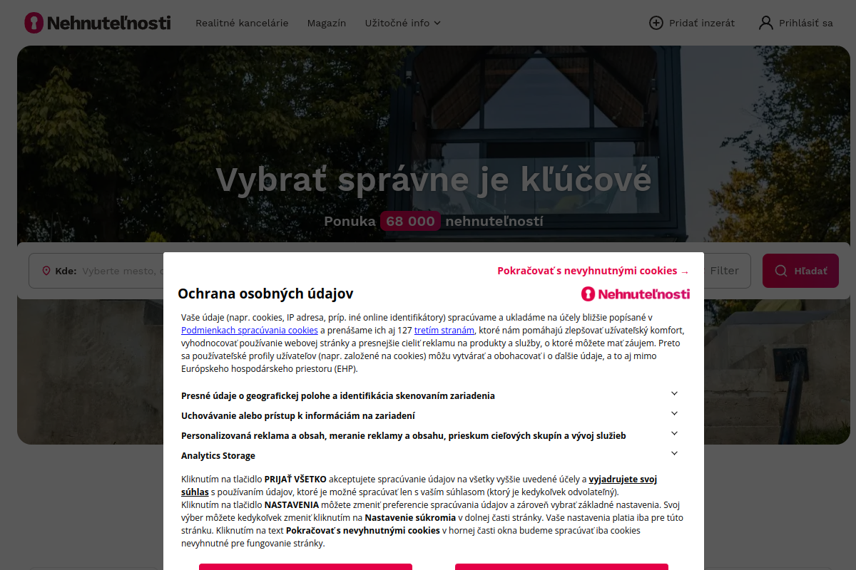 Náhľad e-shopu REALITNý SERVER X-REALITY.SK