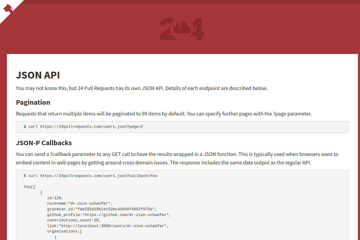 24 Pull Requests preview