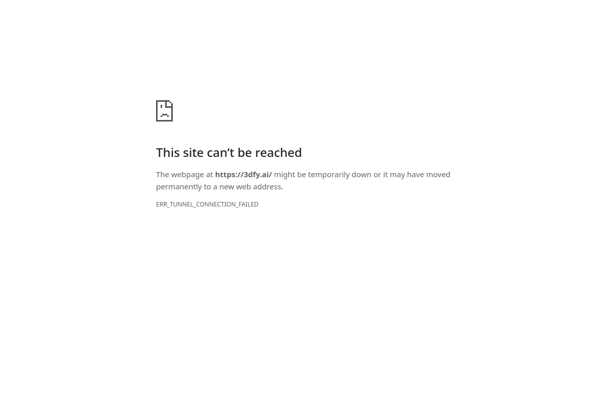 3dfy website screenshot 1