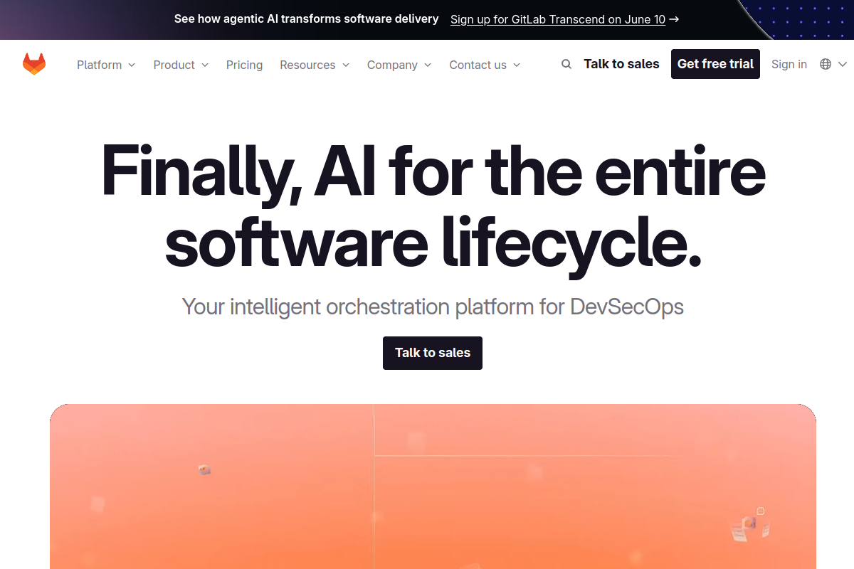 GitLab screenshot