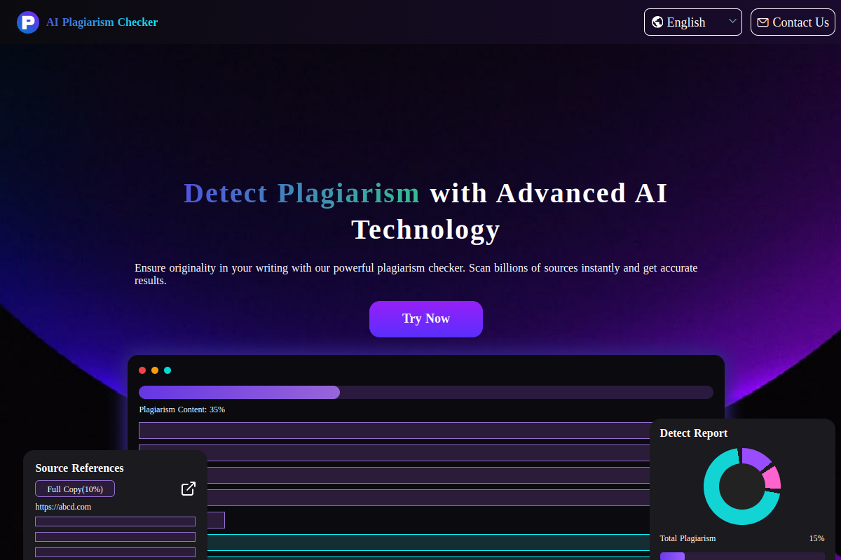 AIPlagiarismChecker preview