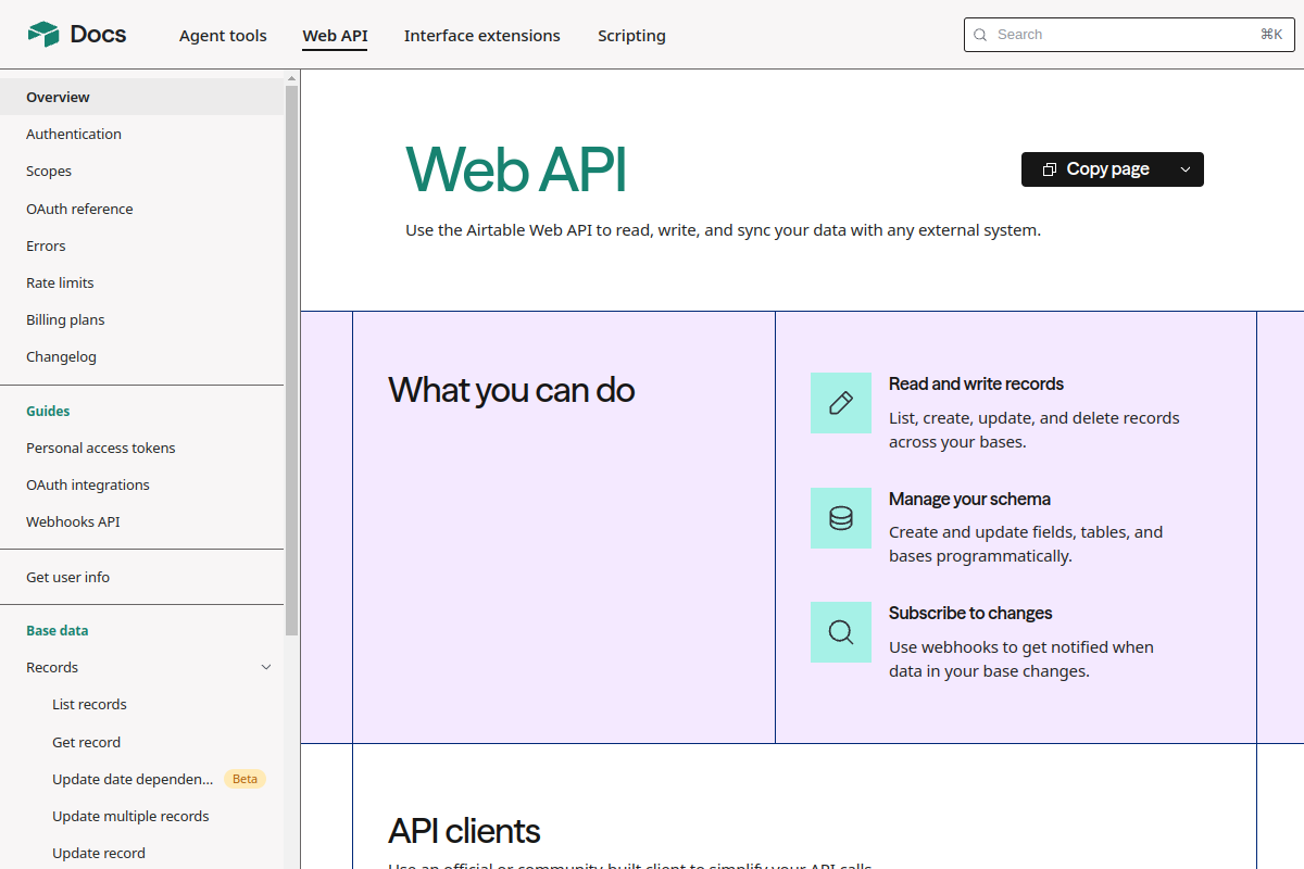 Airtable preview