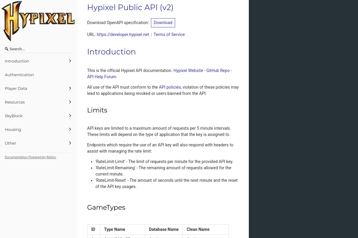 Hypixel preview