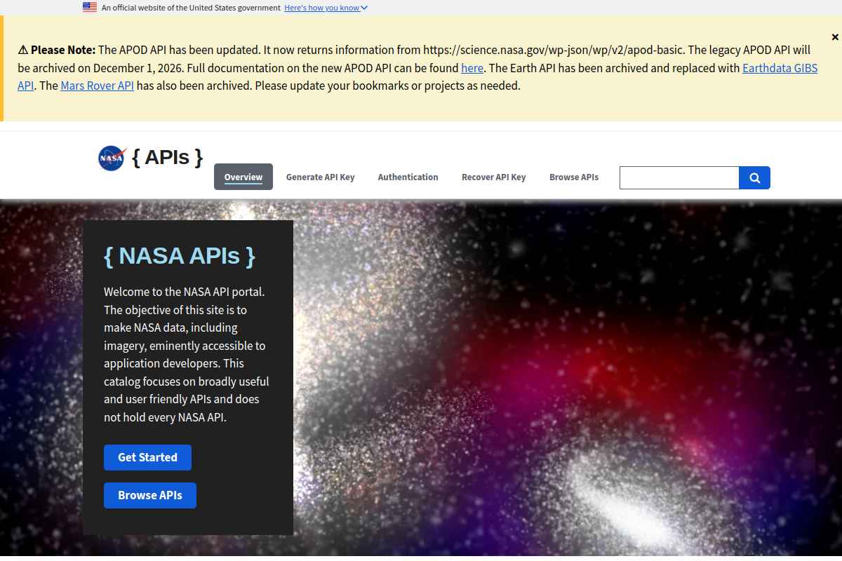 NASA preview