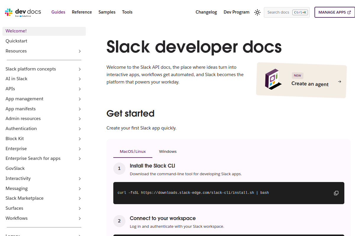 Slack preview