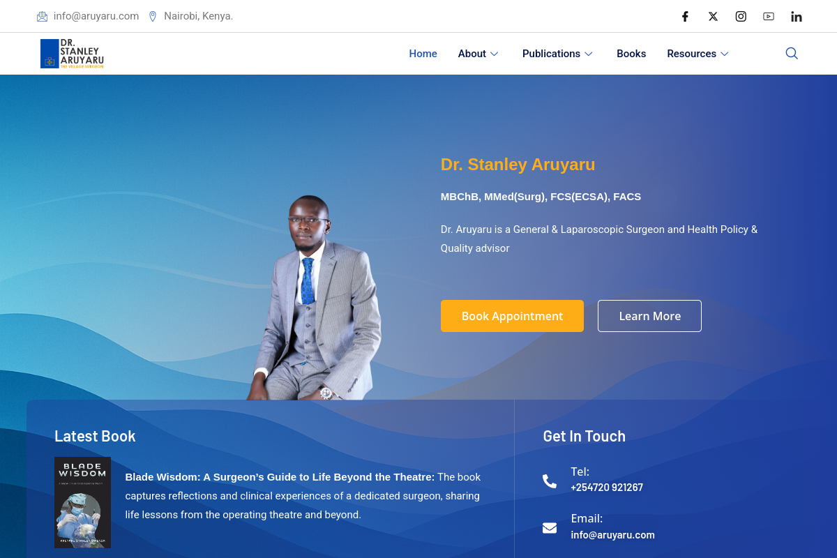 Dr. Stanley Aruyaru preview