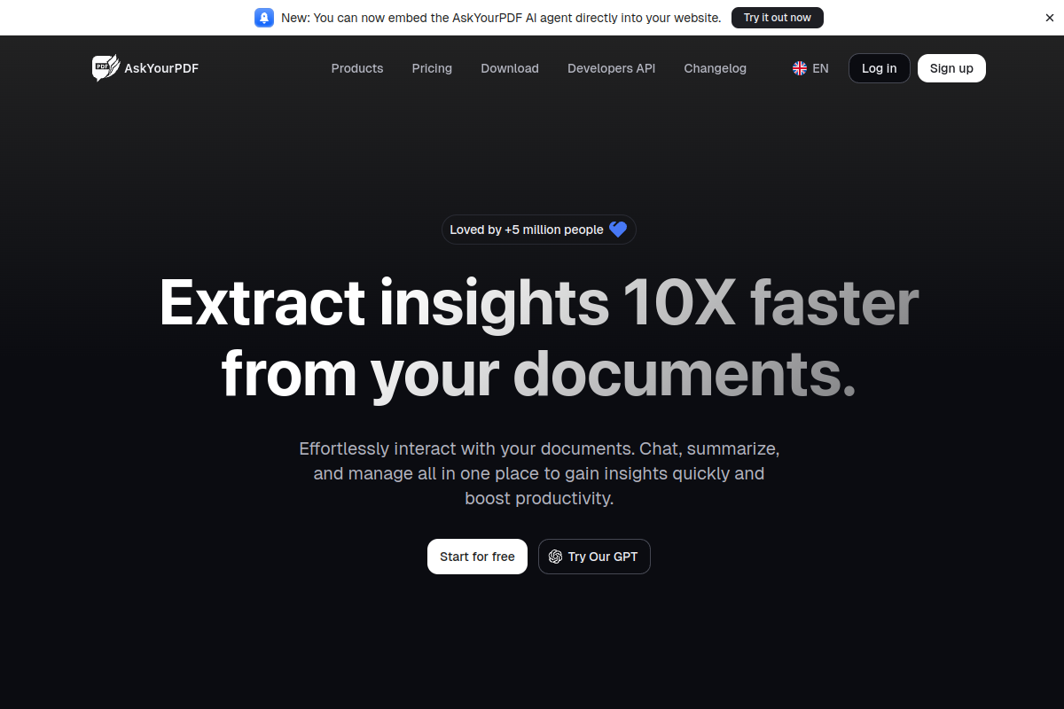 AskYourPDF screenshot