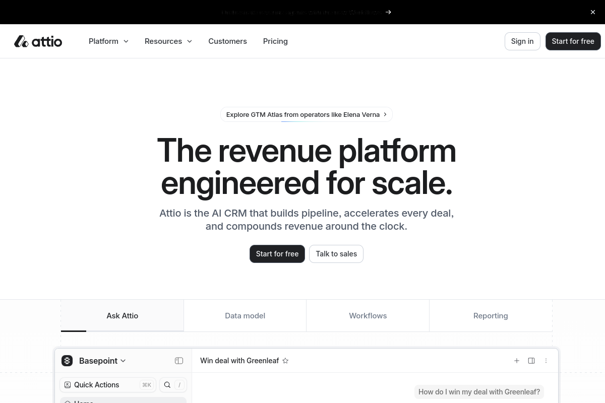Attio screenshot