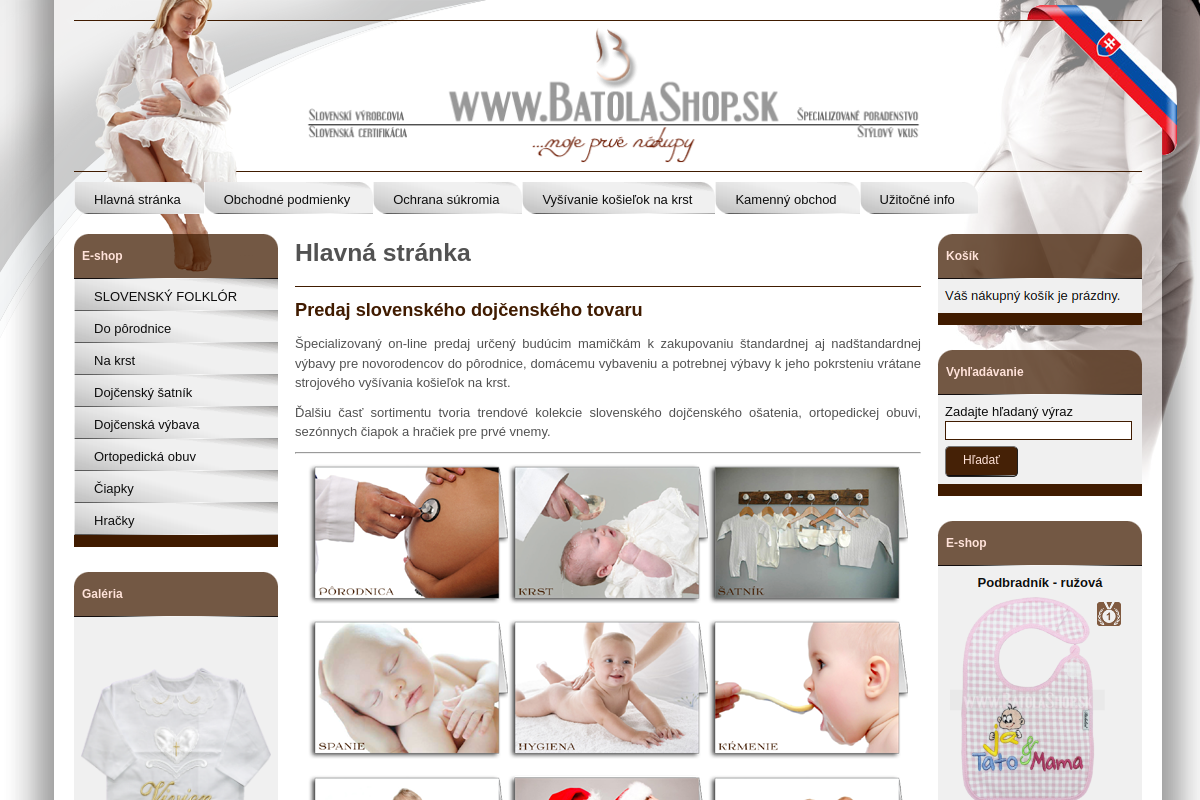 Náhľad e-shopu BatolaShop