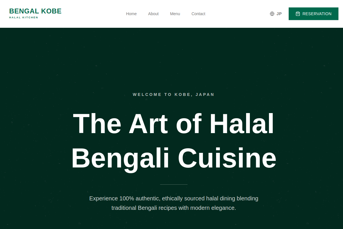 Bengal Kobe Halal Kitchen screenshot
