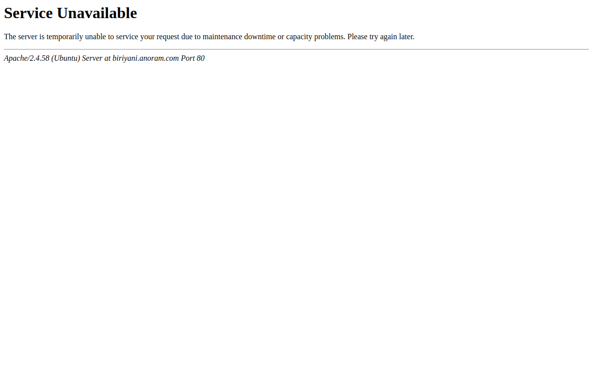 Biriyani As A Service preview