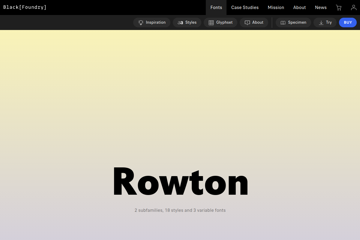 screenshot of Rowton