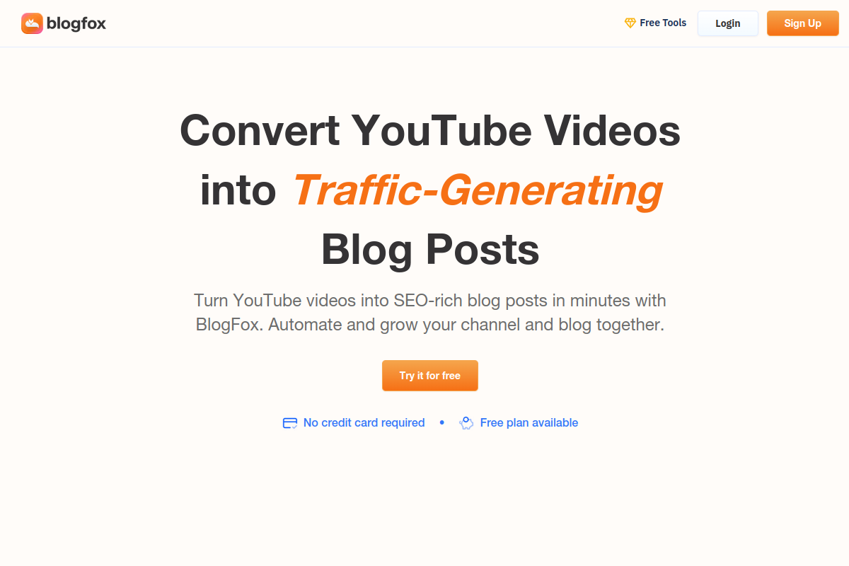 BlogFox preview