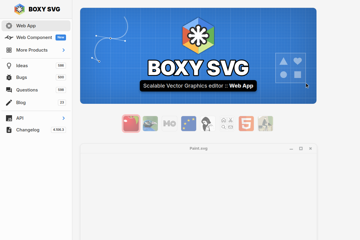 Boxy SVG screenshot