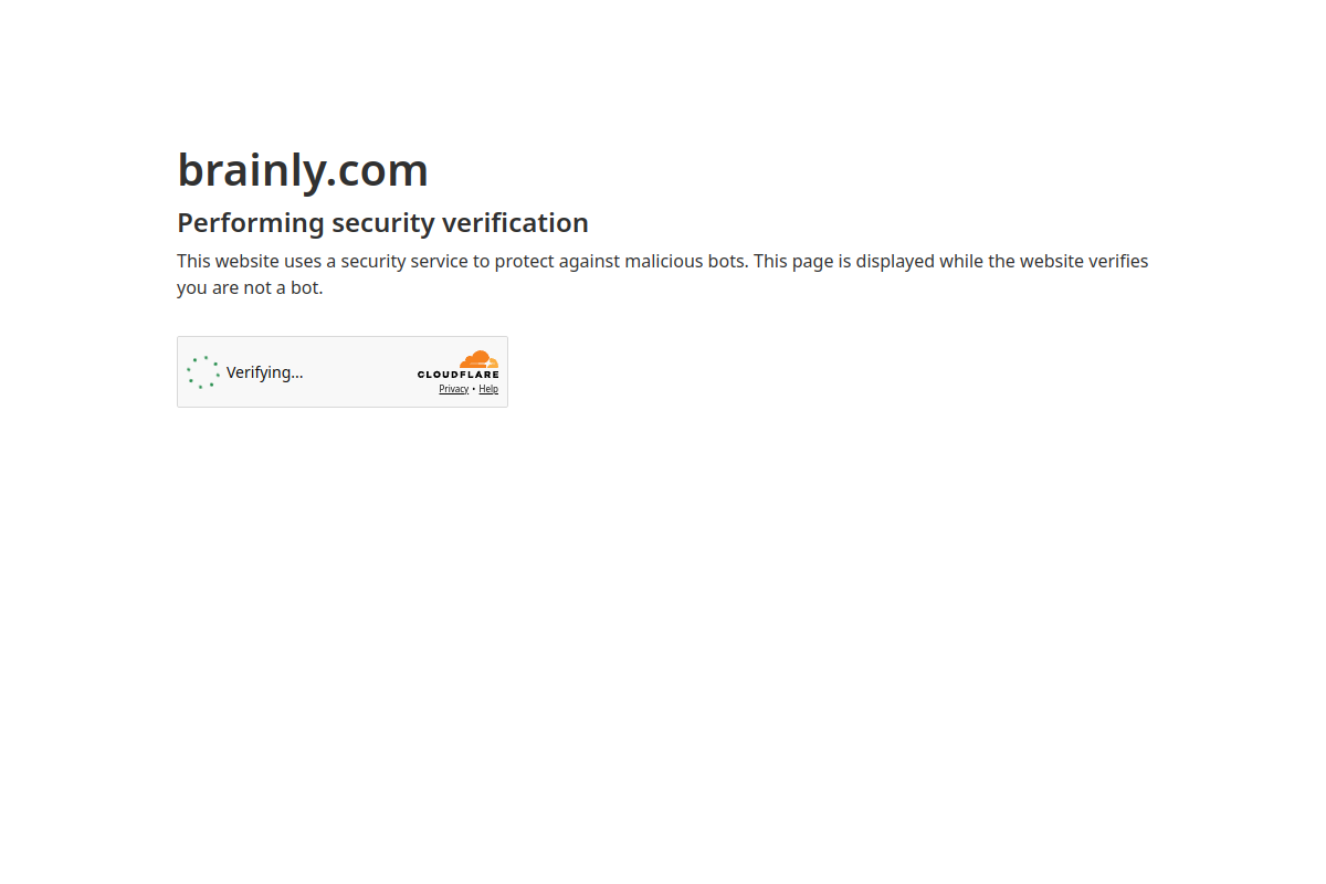 Brainly website screenshot 1