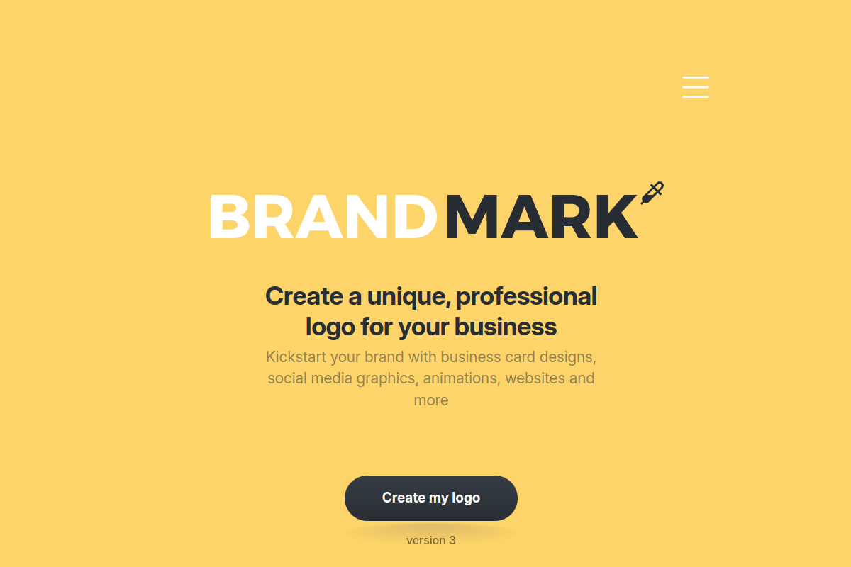 Brandmark screenshot