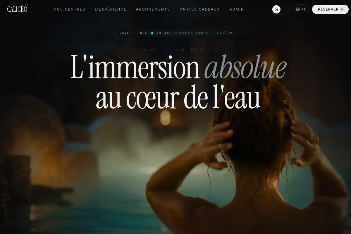 Calicéo — aperçu live du site