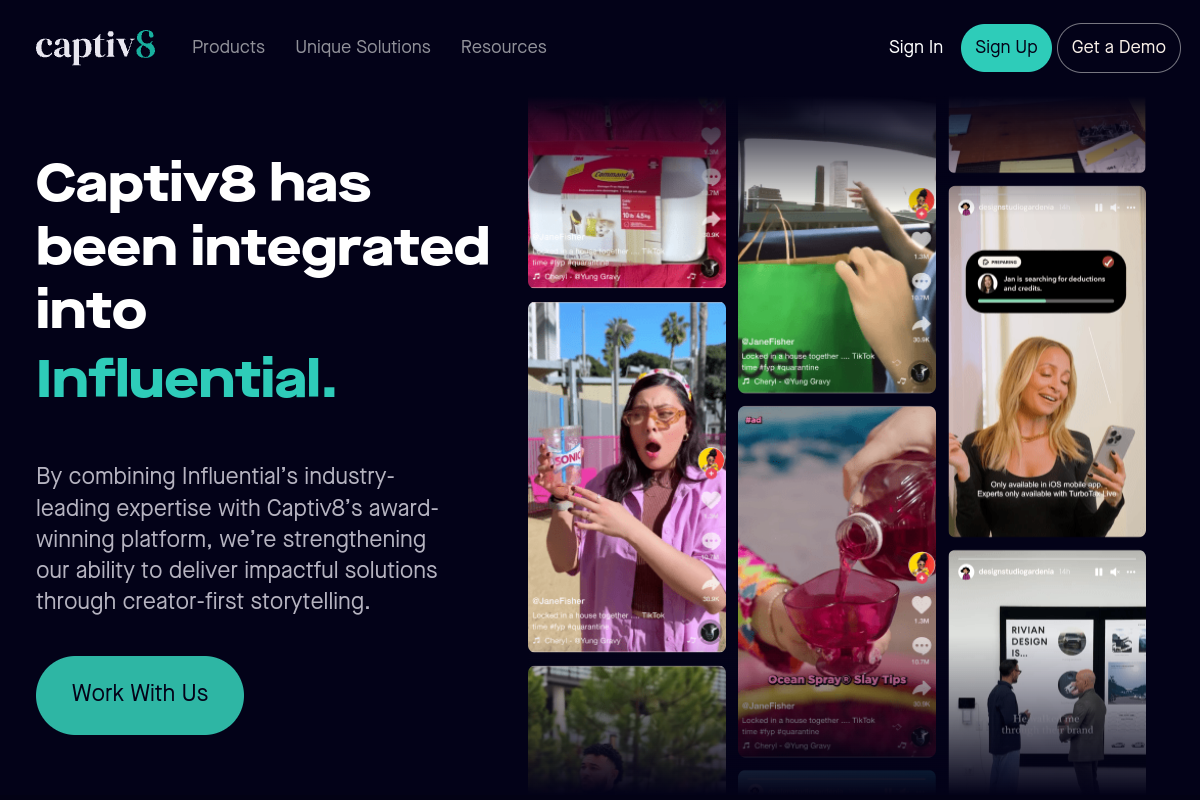 Captiv8 screenshot