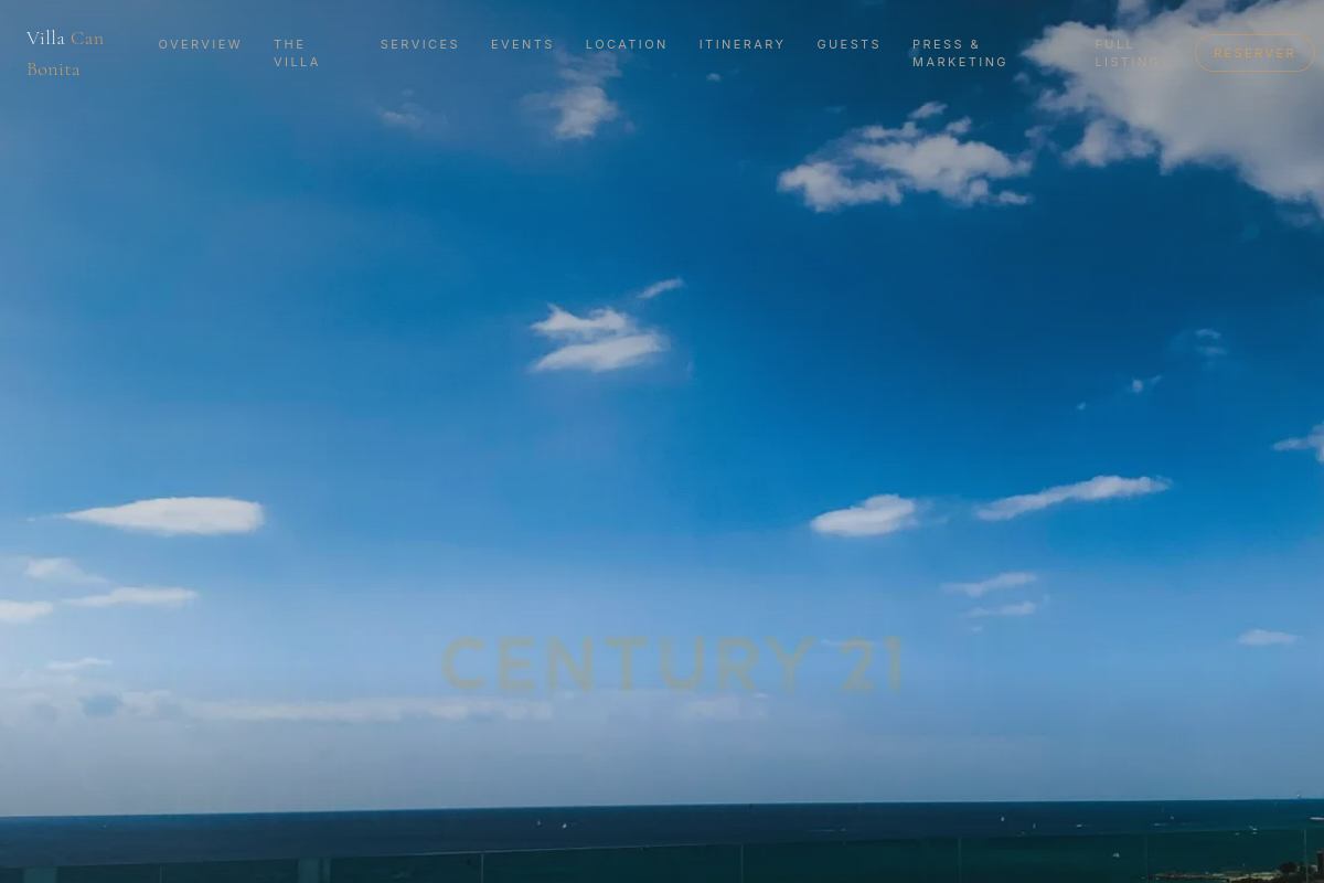Casa Bonita Arenys del Mar — aperçu live du site