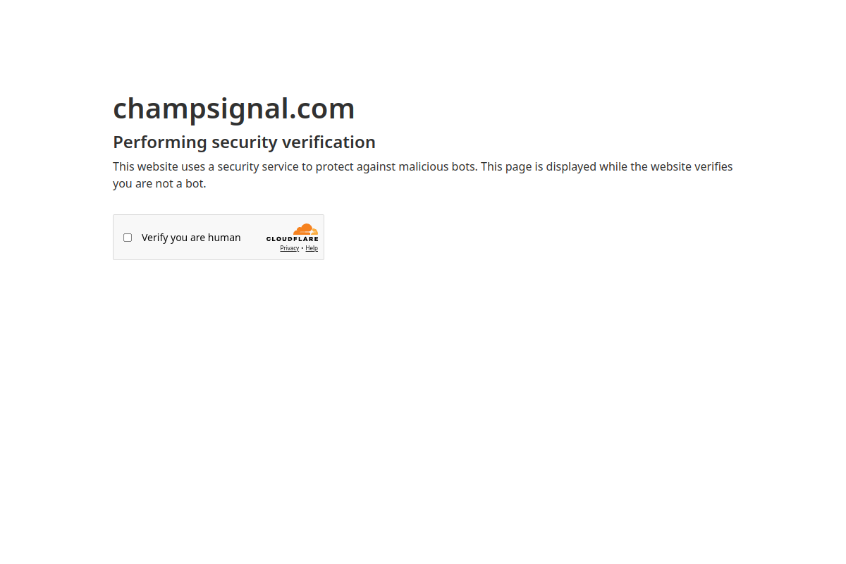 ChampSignal.com preview