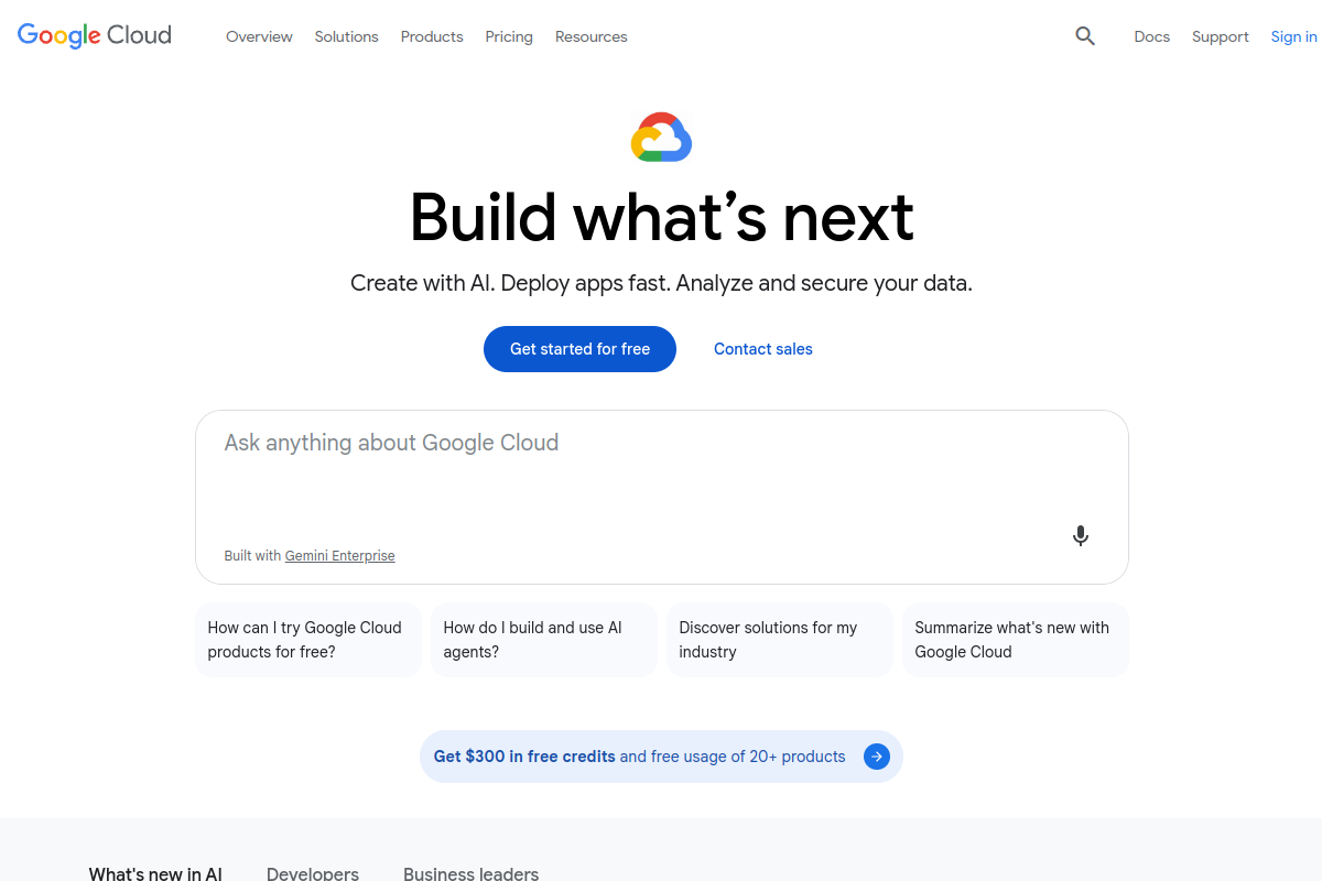 Google Cloud Vertex AI preview