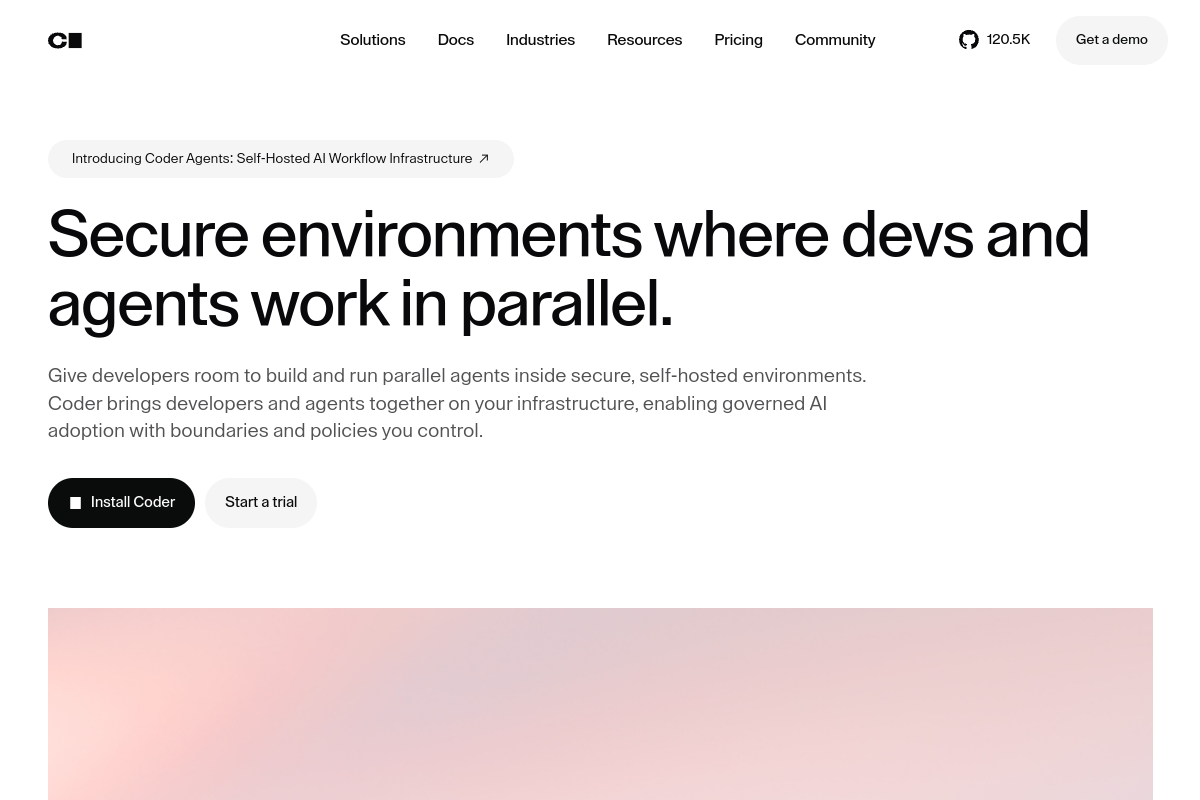 Coder screenshot