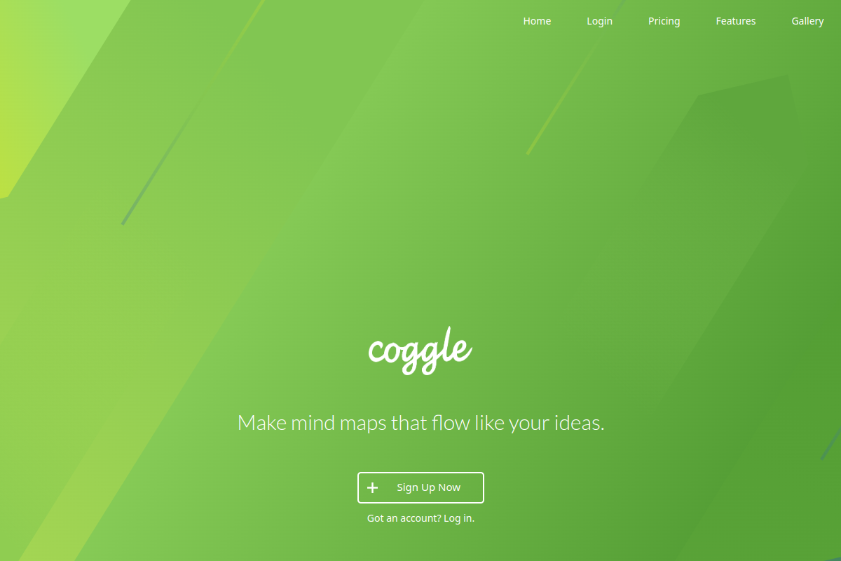 Coggle screenshot