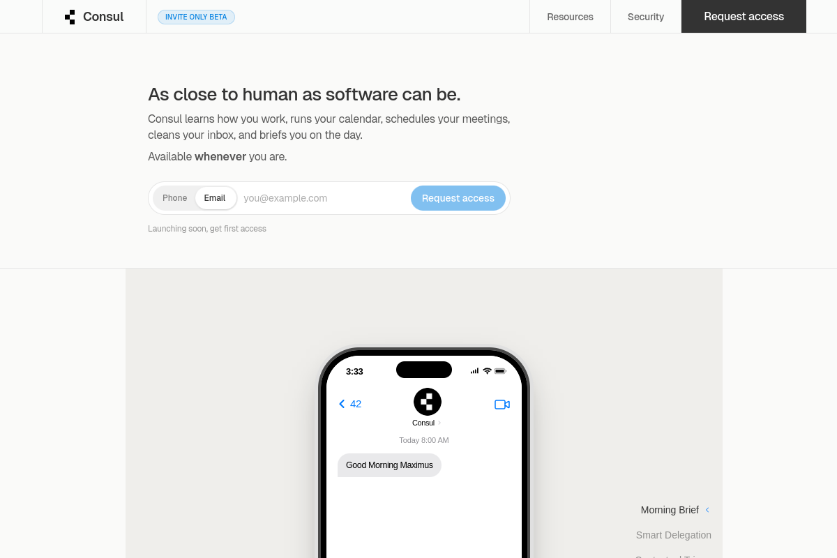 Consul preview