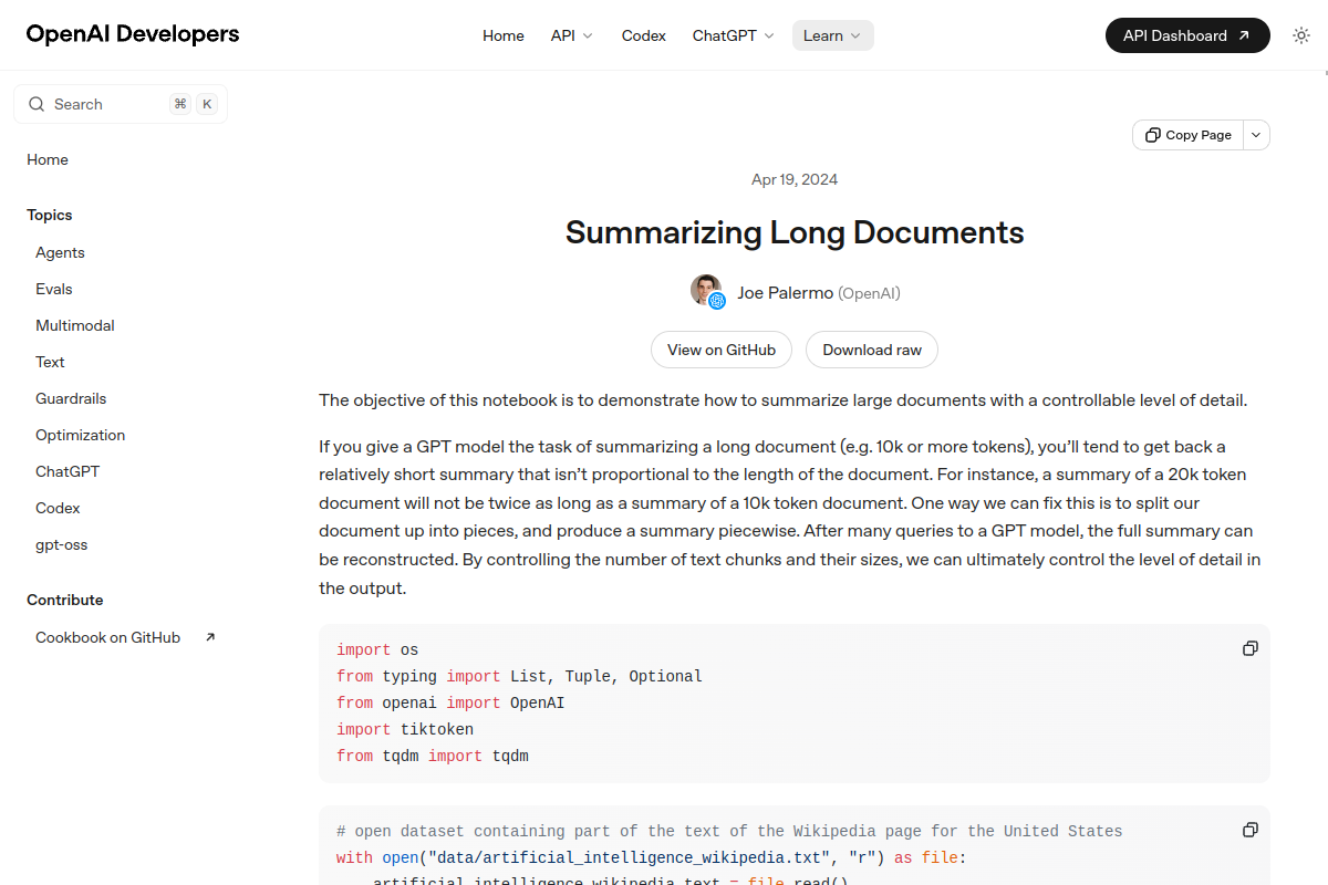 Recursive Summarization preview