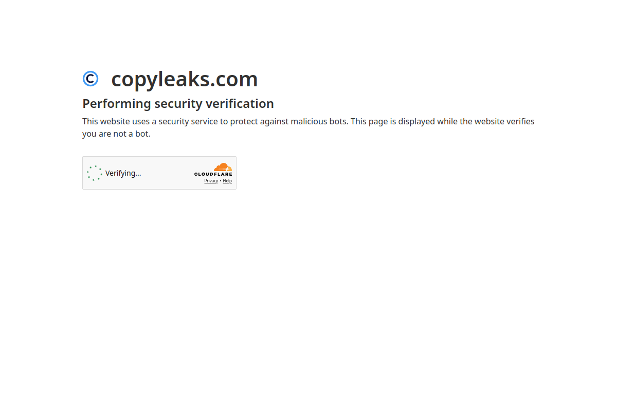 Copyleaks screenshot
