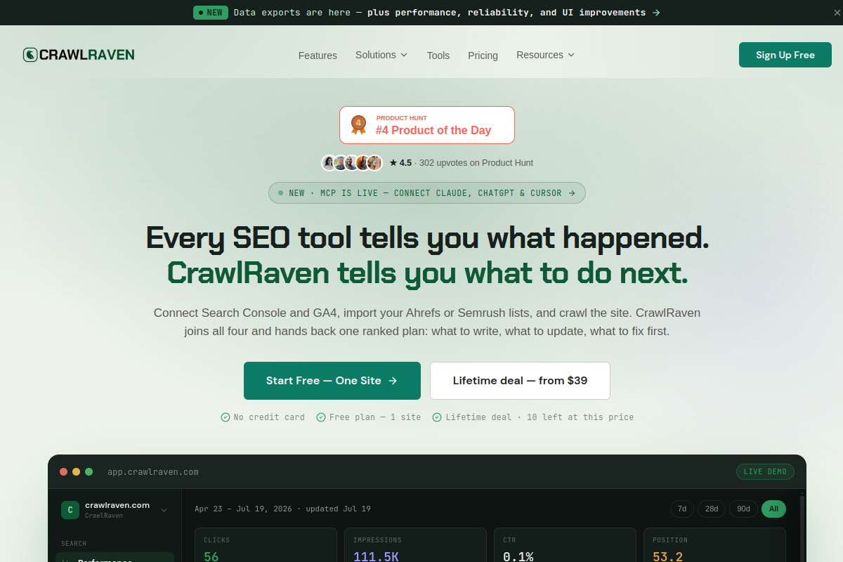 CrawlRaven-screenshot-0