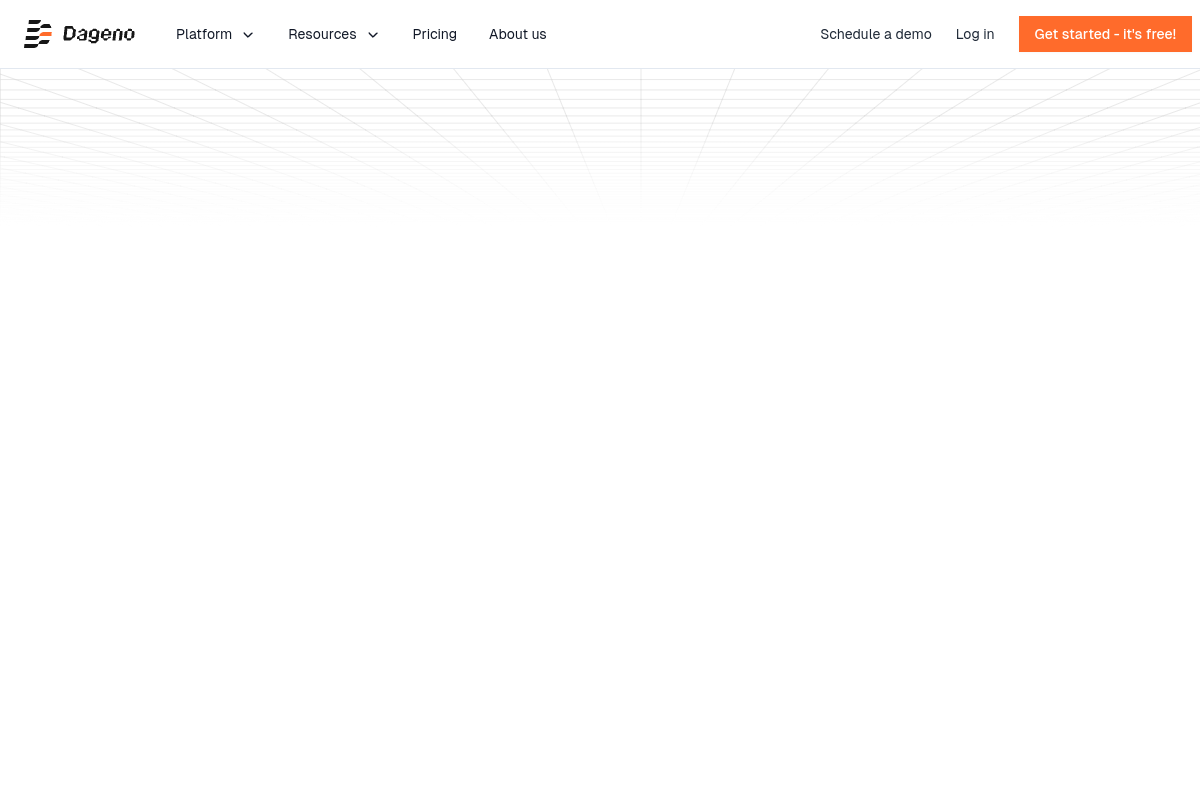 Dageno AI product screenshot