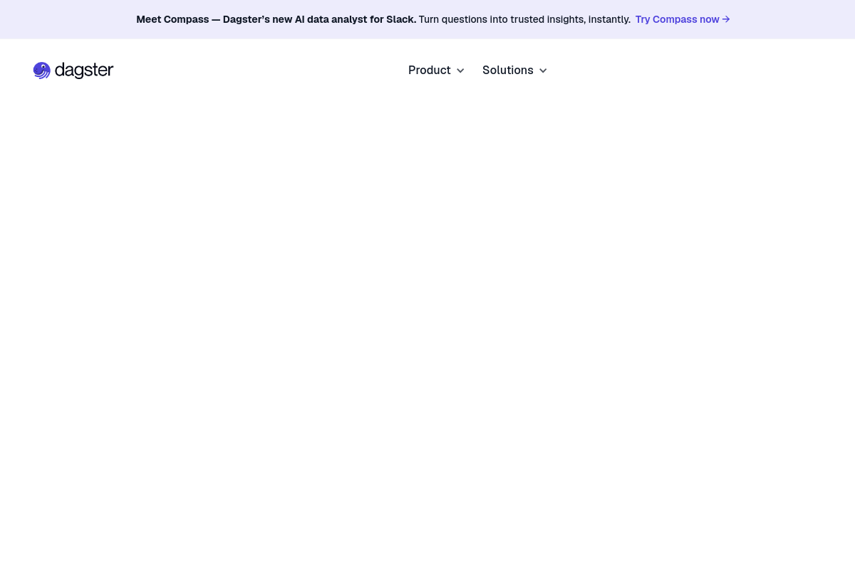 Dagster screenshot