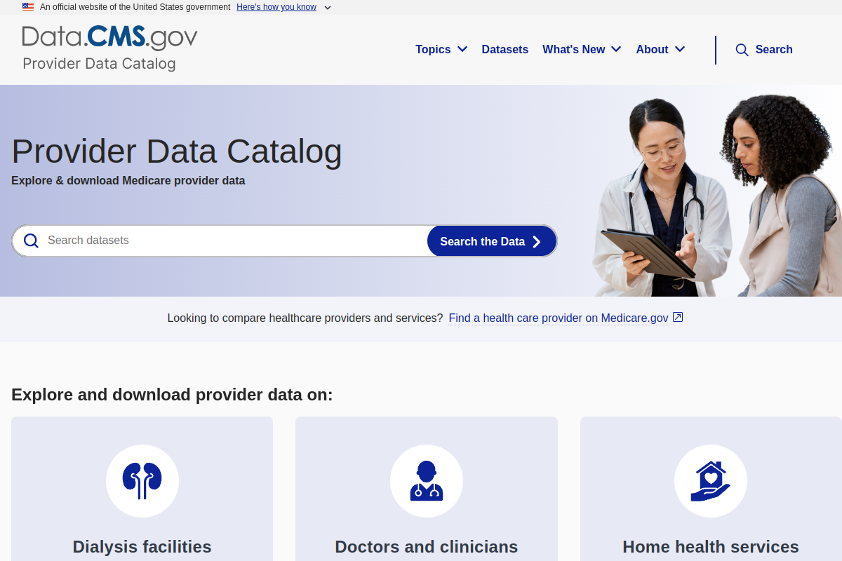 CMS.gov preview
